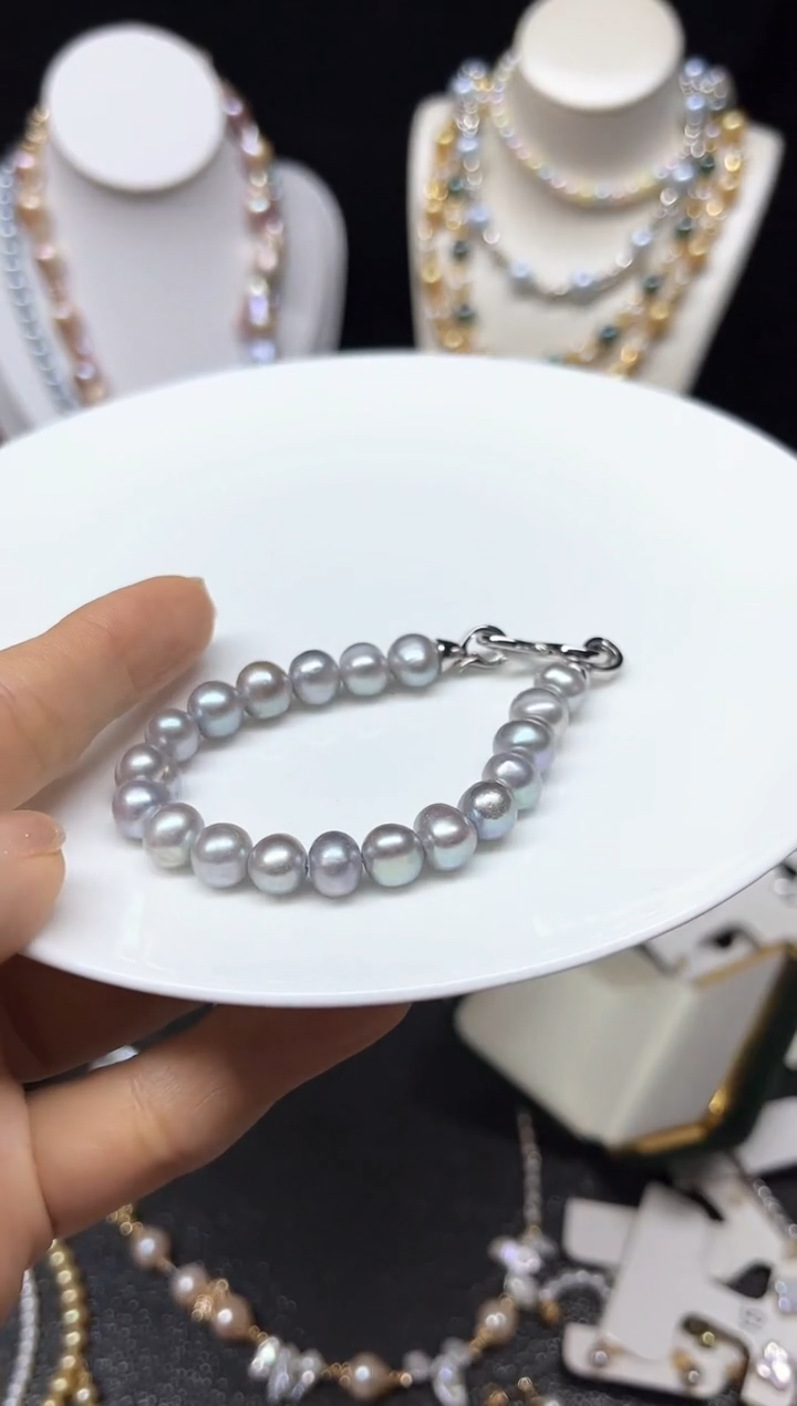 【闪购商品】淡水珍珠手链未镶嵌多人
