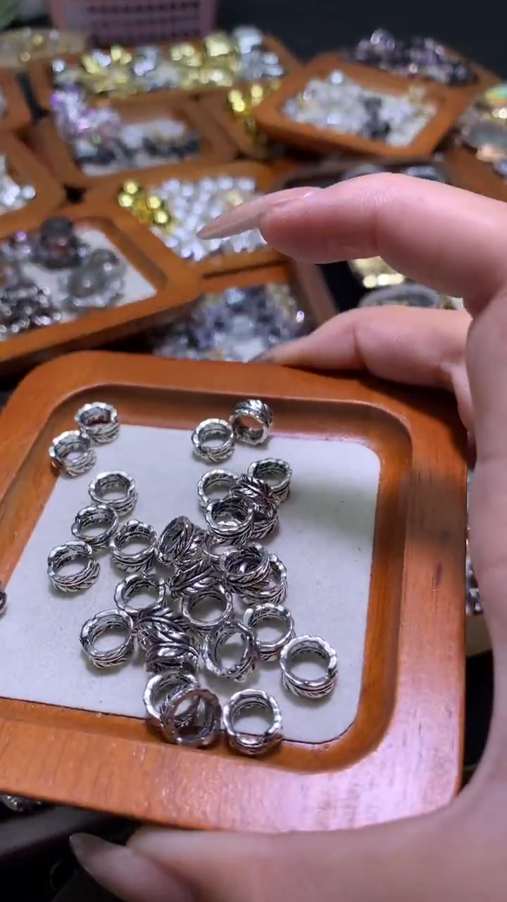 锆石合金古银隔片5元10个