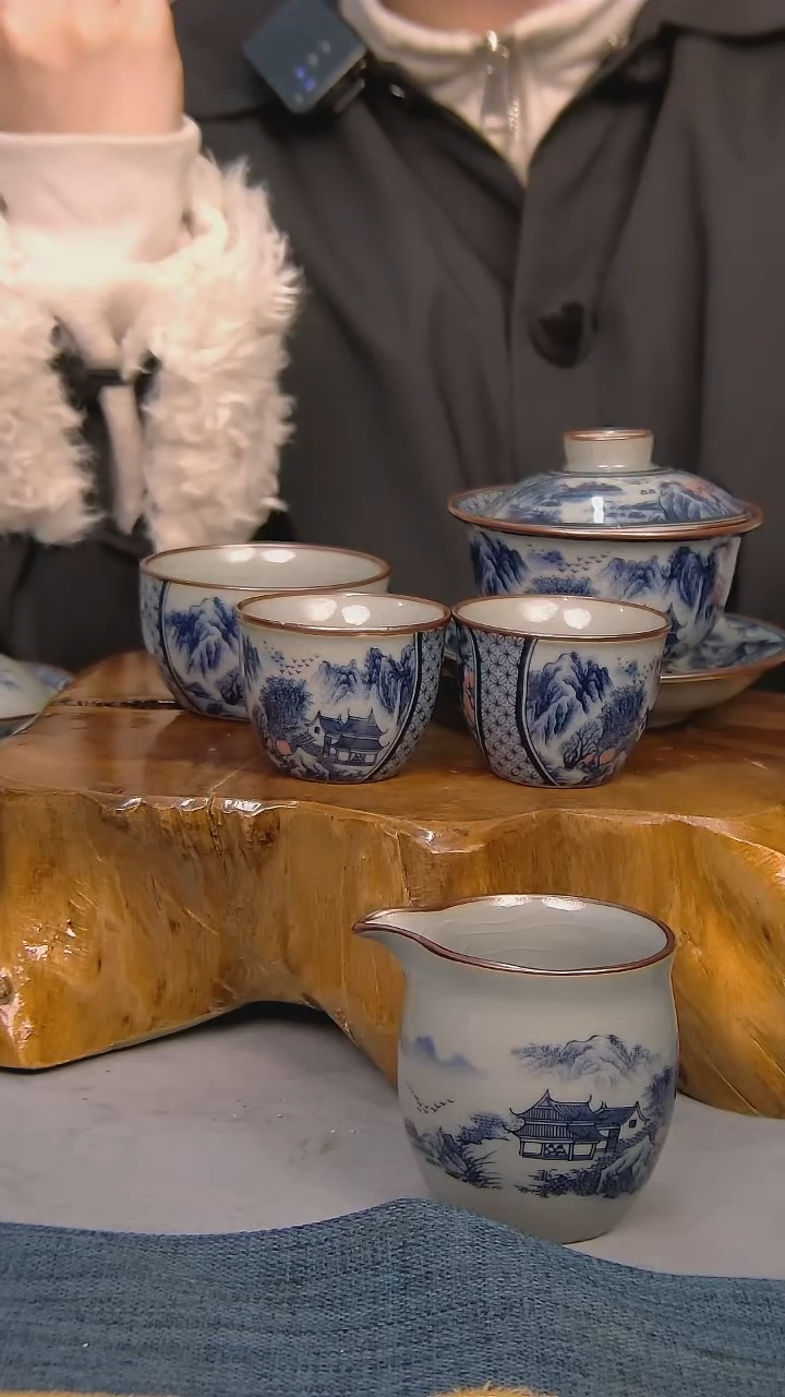 【闪购商品】简装家用款5件套 陶瓷家用茶具系列