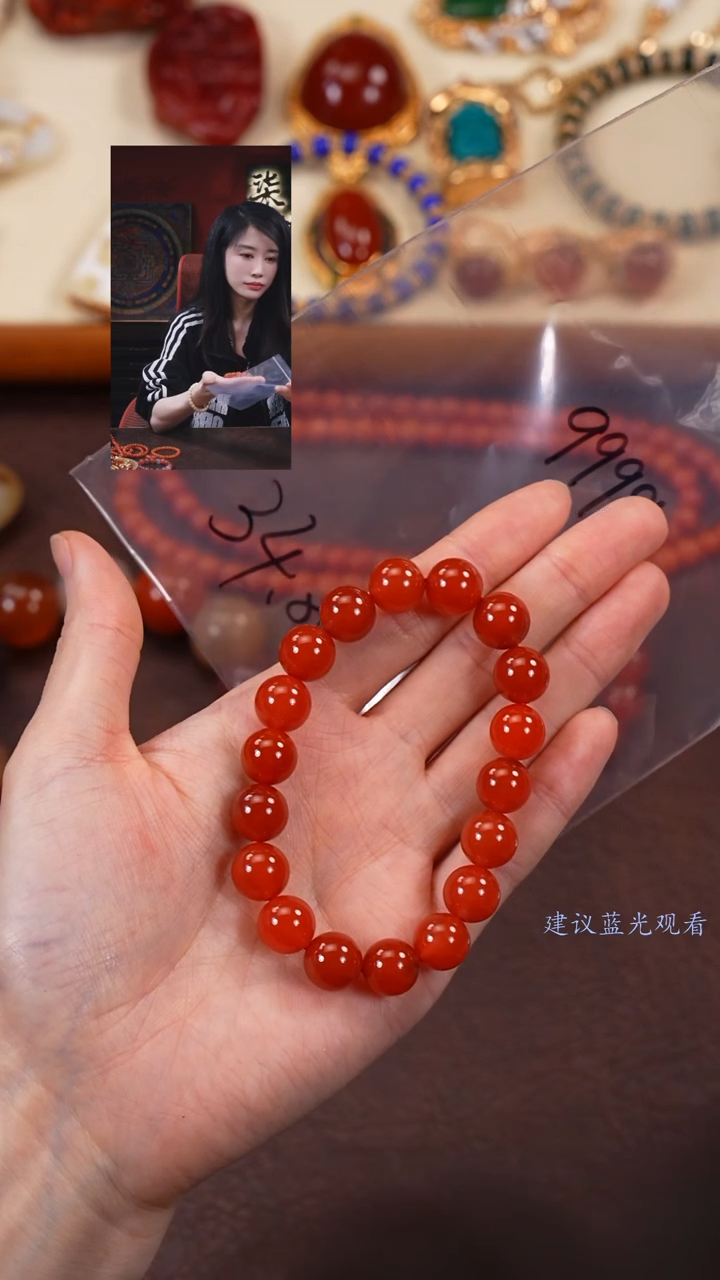 【闪购商品】玛瑙/玉髓手串未镶嵌柒禧文玩回血好物