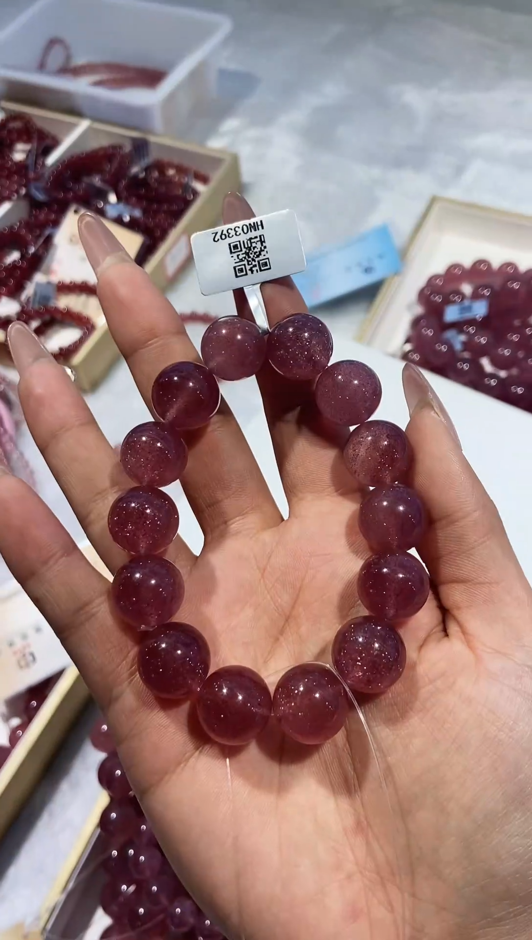 【闪购商品】石英质玉手串未镶嵌手串