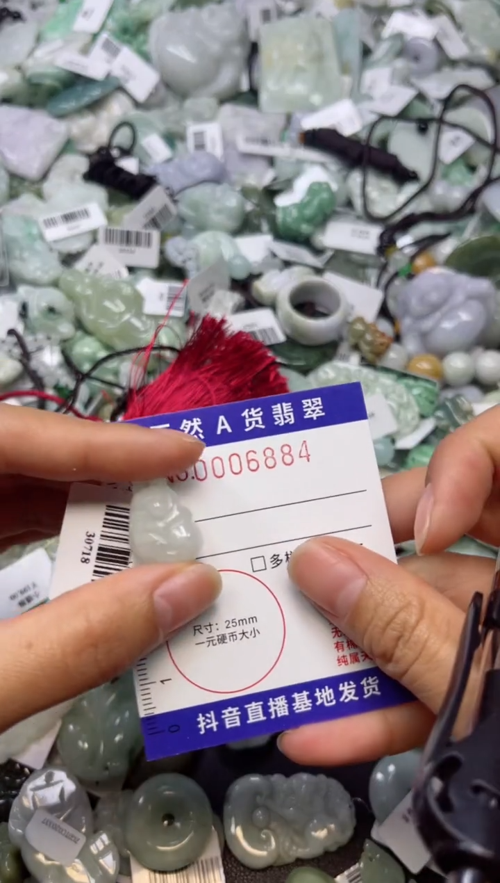 【闪购商品】翡翠颈饰未镶嵌00006884