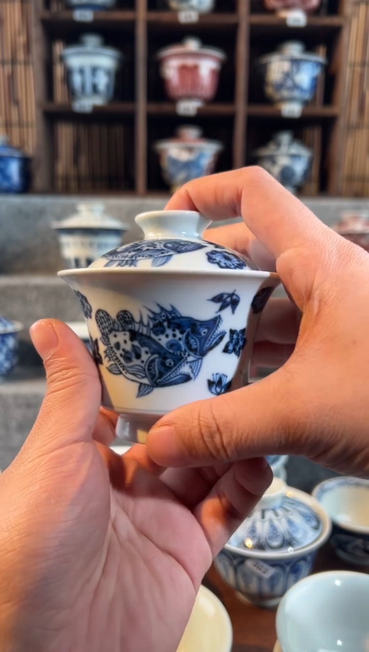 【闪购商品】328天禄言瓷手绘茶具