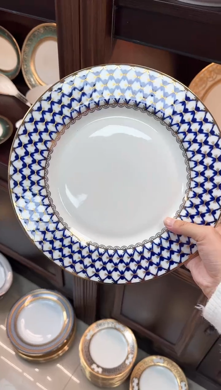 【闪购商品】瓷片10.5寸平盘微瑕  春节活动福利价