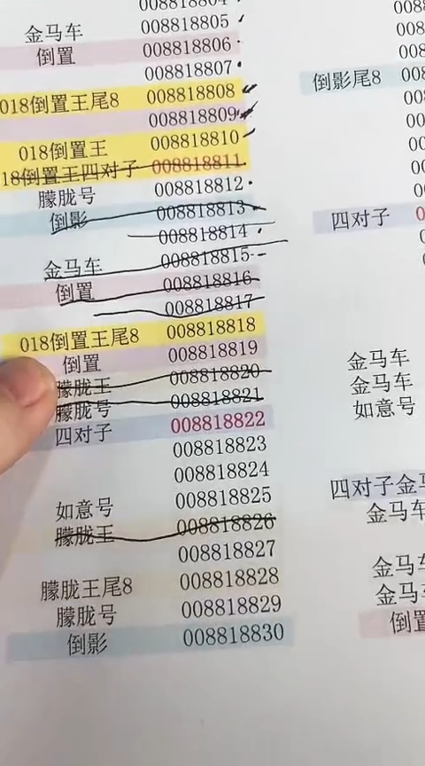 【闪购商品】塑料蛇钞包67分单张号码008818818