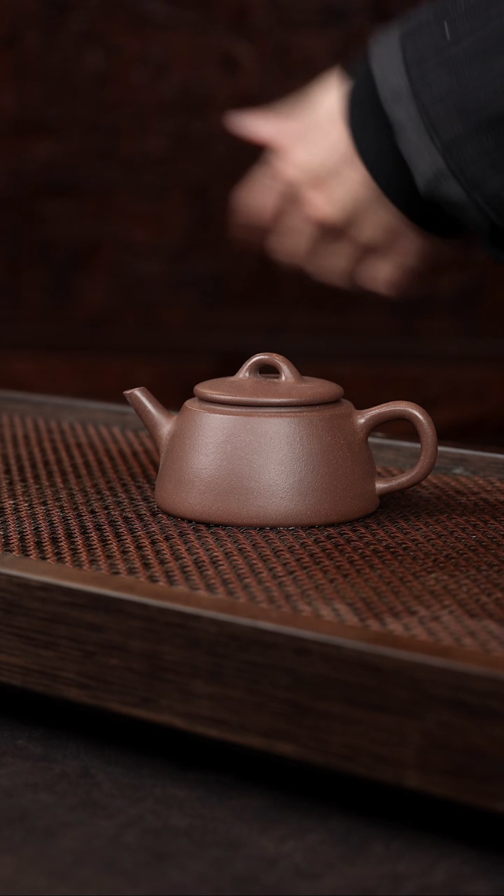 【闪购商品】紫砂茶壶老紫泥渔罩