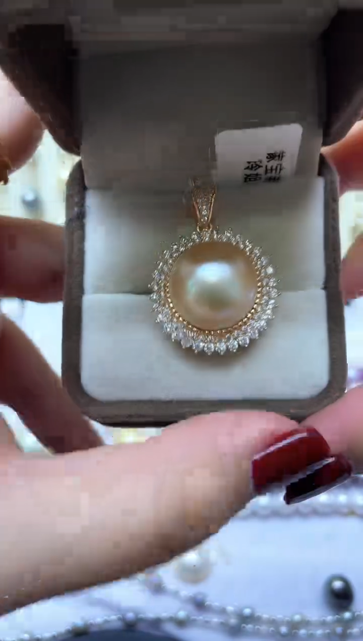 【闪购商品】海水珍珠吊坠未镶嵌1