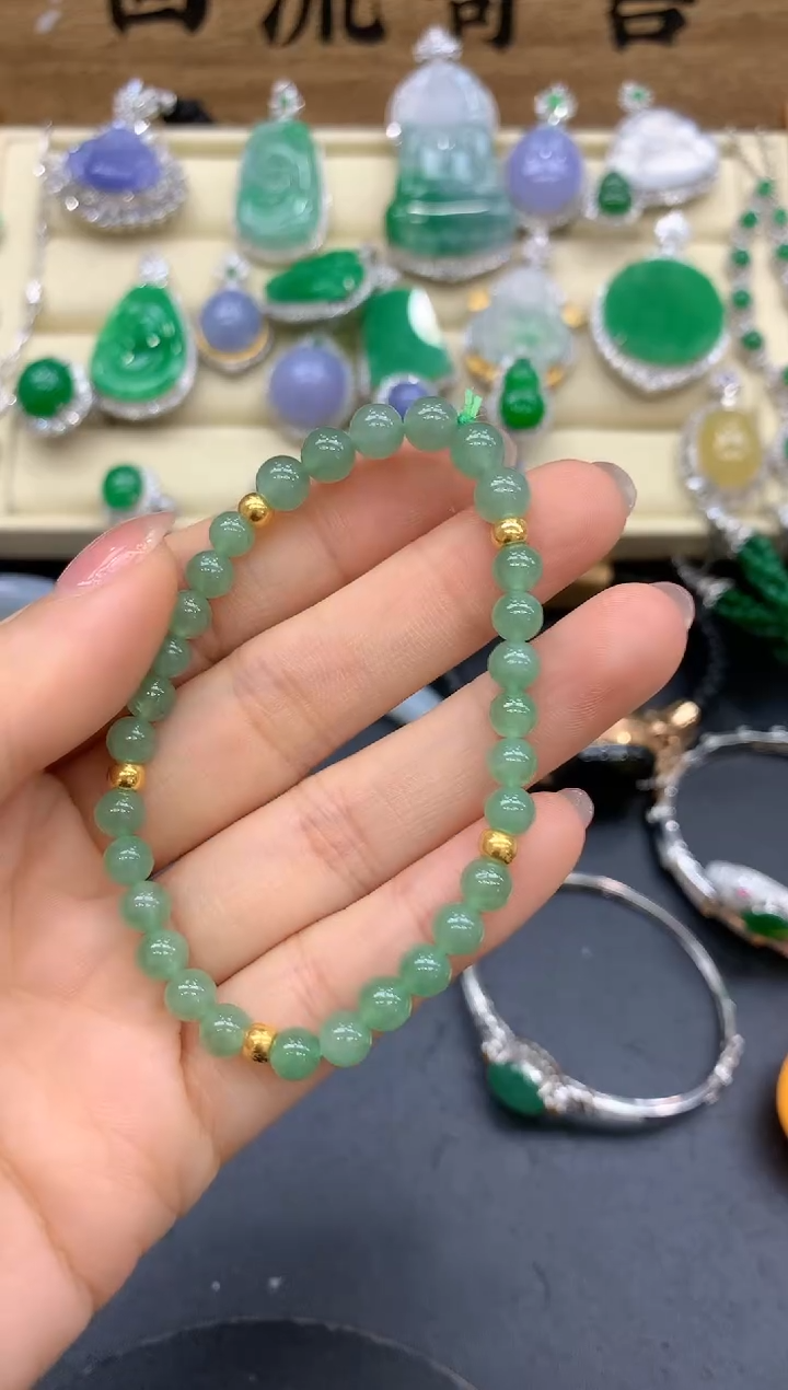 【闪购商品】翡翠手串未镶嵌263-中国好珍宝