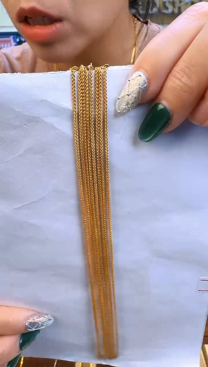 42cm1.3mm固定不可调节肖邦链2.29g（多样性发货）