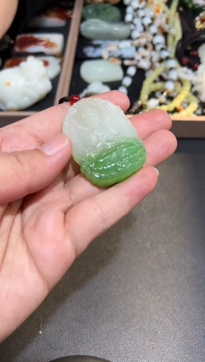 颈饰未镶嵌和田玉（子料）YL-DS-12.4-13