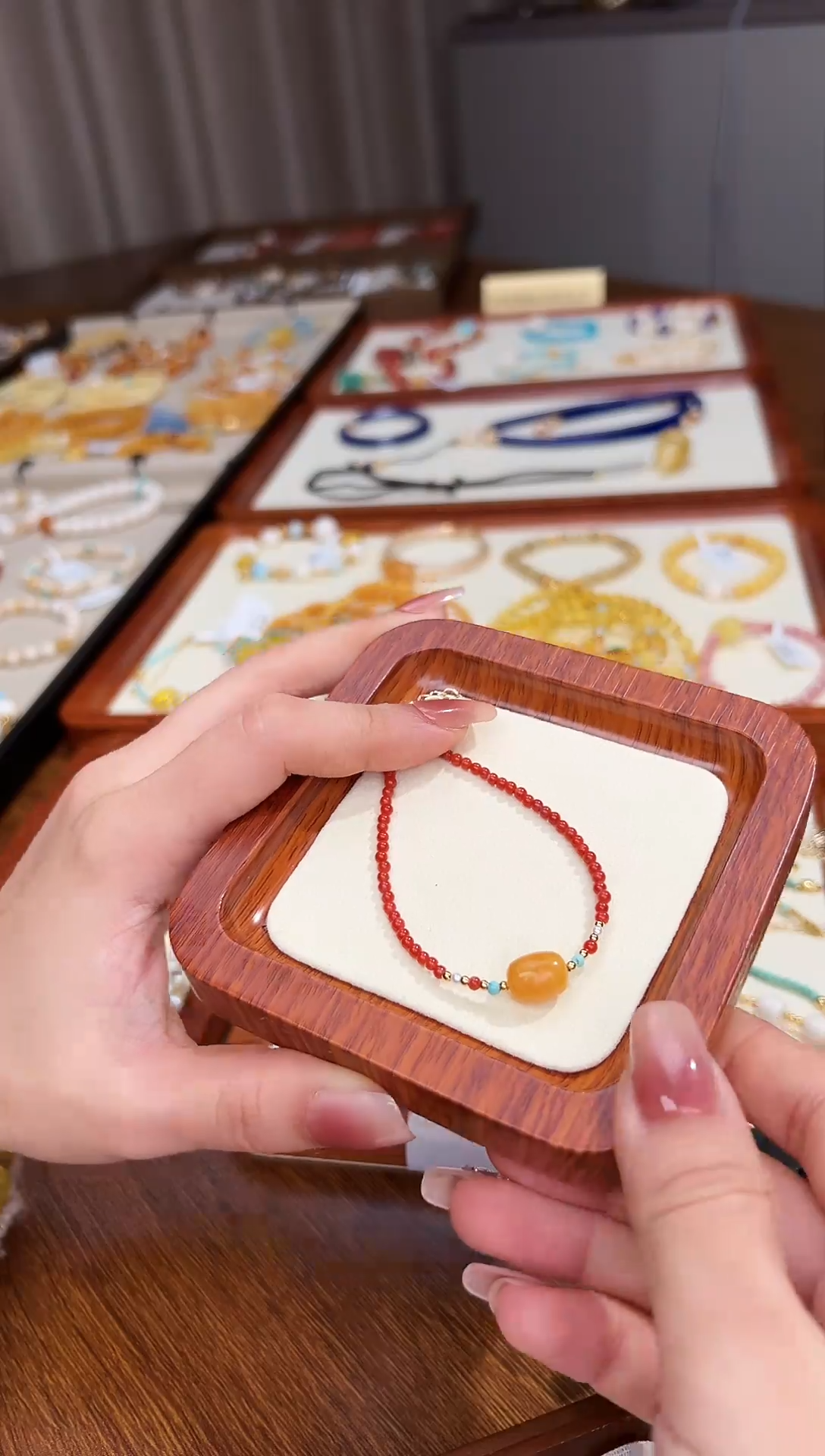 银S925镶嵌手链南红玛瑙y****_多样性发一