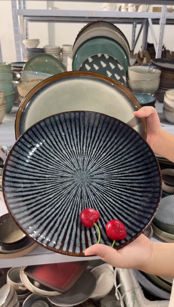 陶瓷外贸尾货瑕疵满20包邮X2 大盘组合