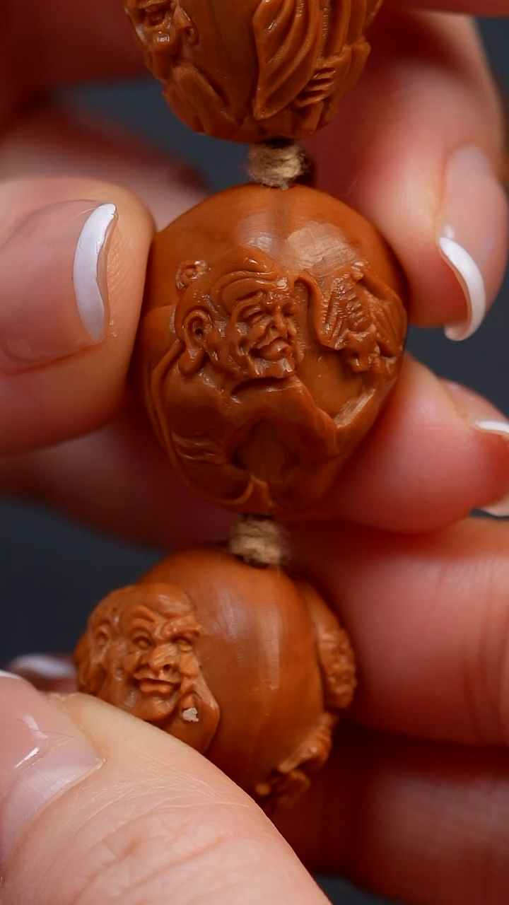 【闪购商品】橄榄核手串十八罗汉