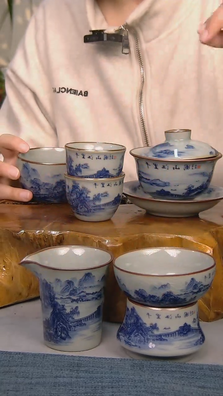 【闪购商品】简装家用款6件套 陶瓷家用茶具系列