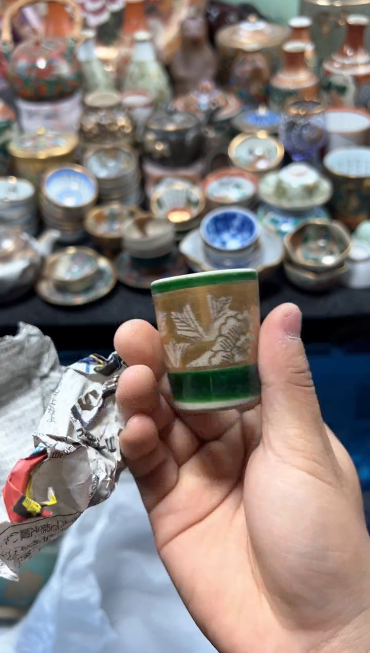 瓷片夏目海外回流瓷器中古品。