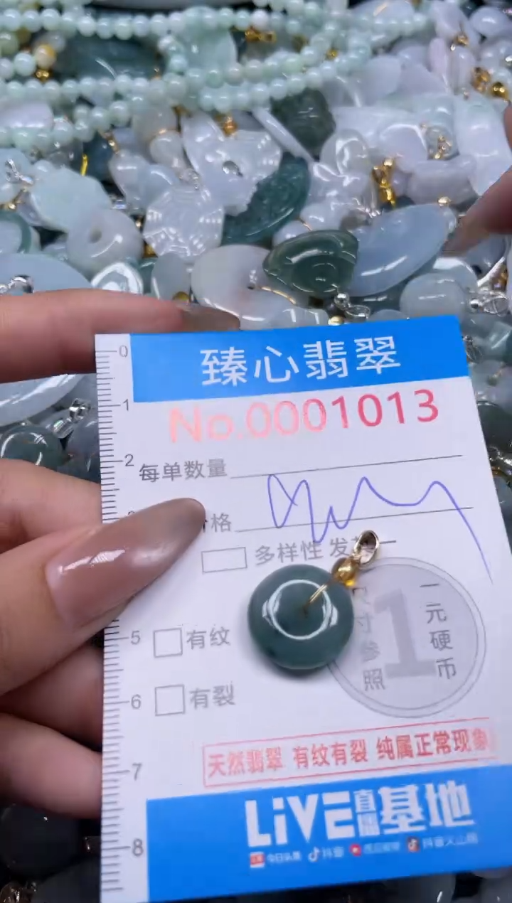 颈饰未镶嵌翡翠1013