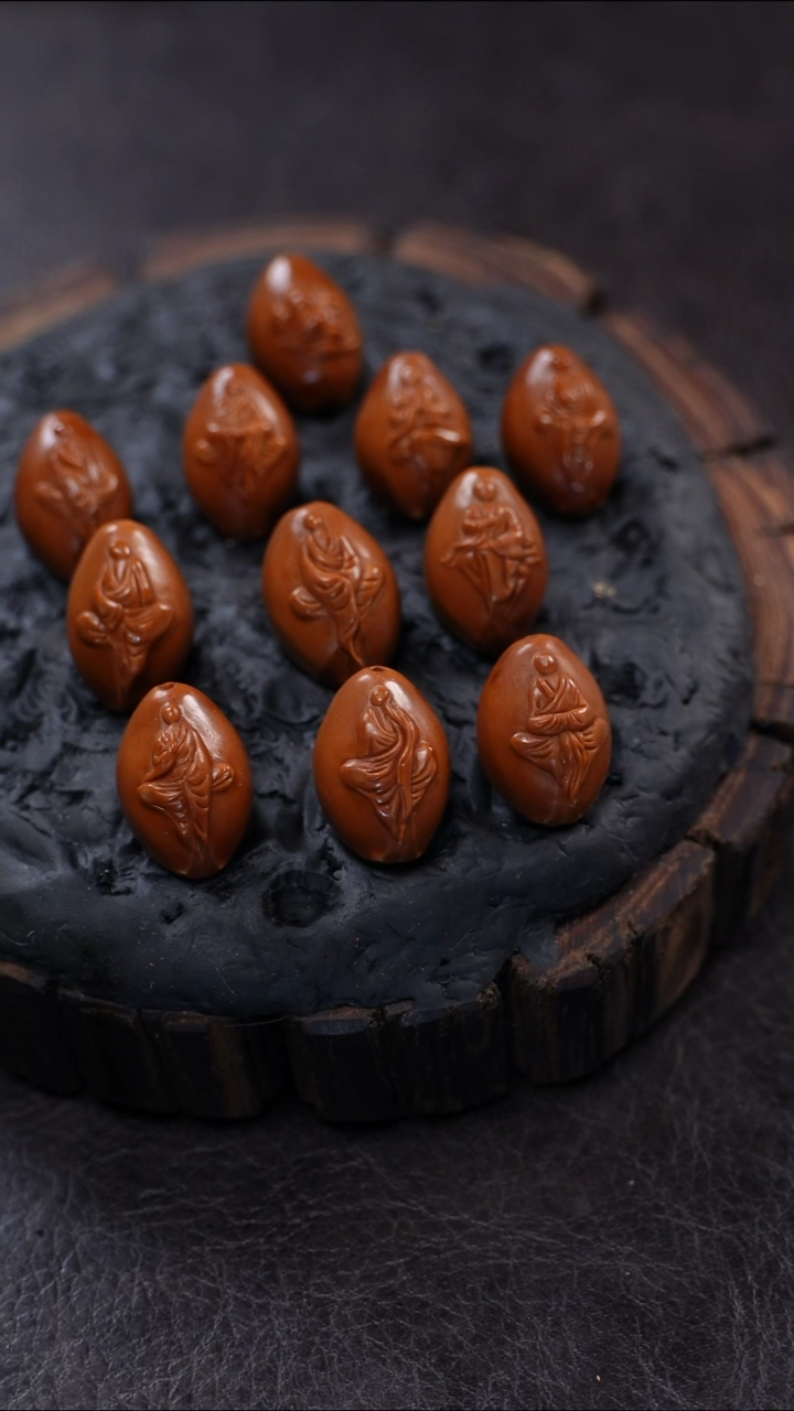 手串/手链橄榄核+九林核雕文玩作品