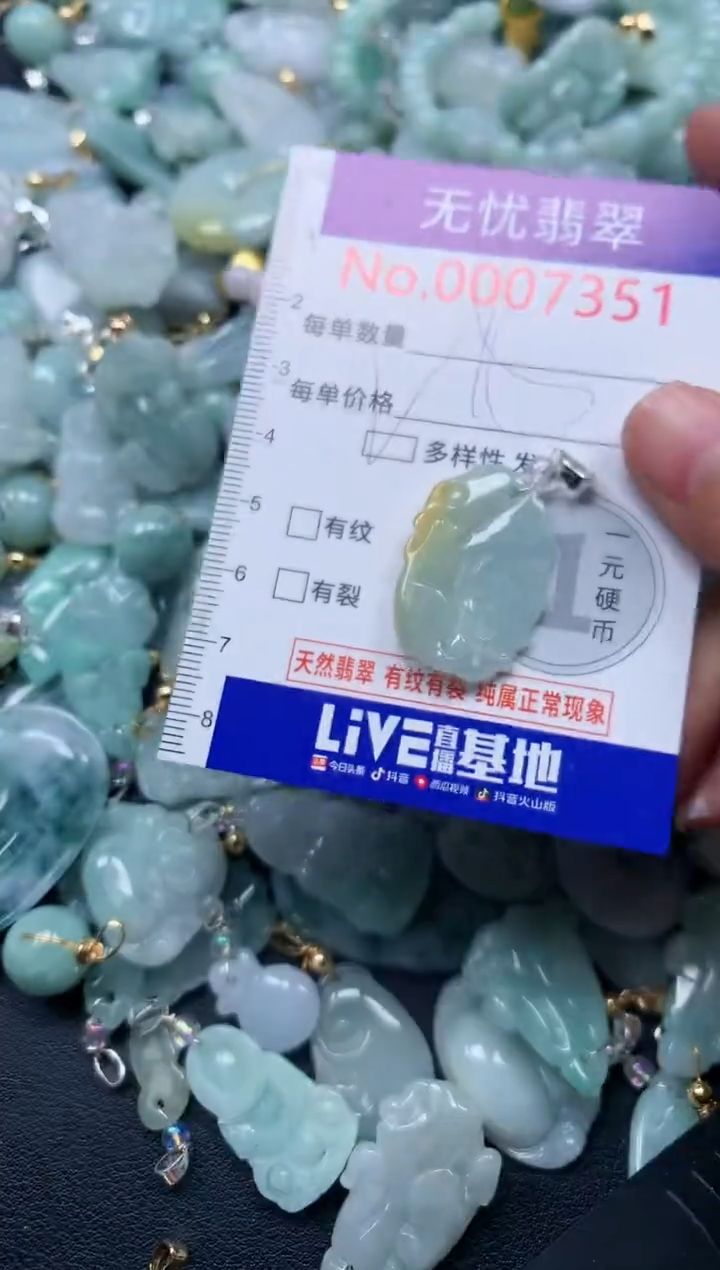 颈饰未镶嵌翡翠7351