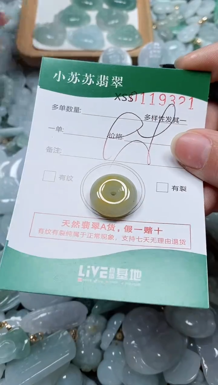 【闪购商品】翡翠颈饰未镶嵌闪购商品0119321