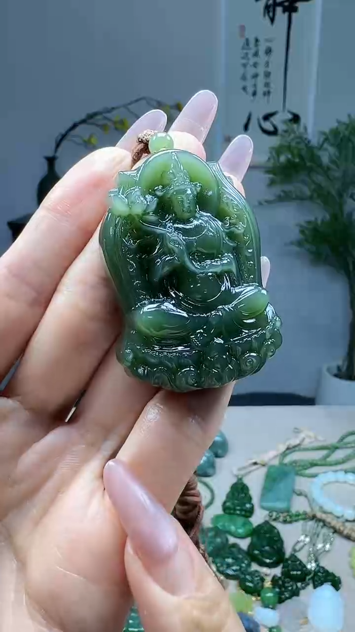 未镶嵌和田玉挂件十****漠1