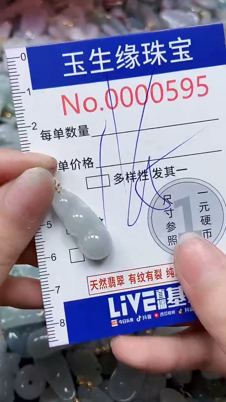 【闪购商品】翡翠颈饰未镶嵌闪购00000595