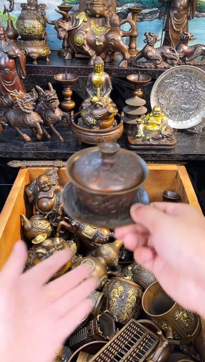 复古铜器摆件摆件