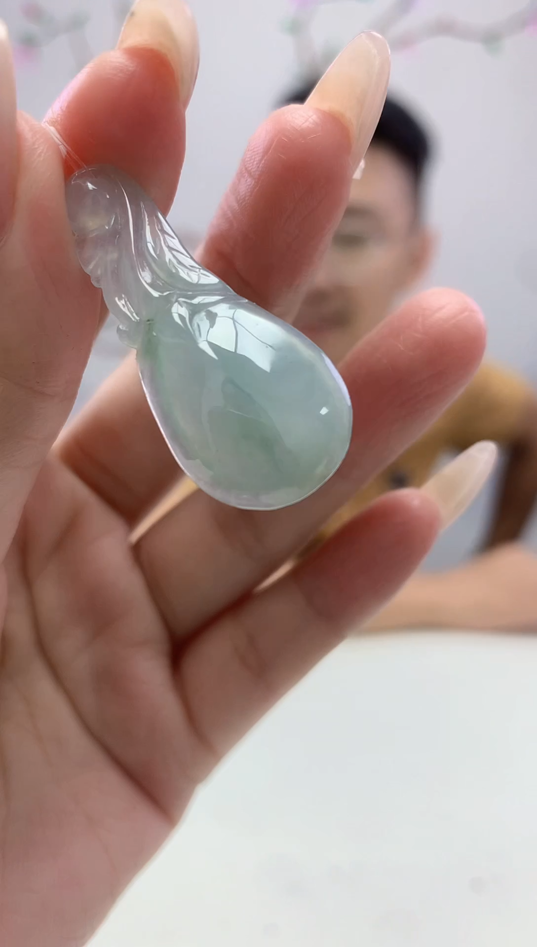 定制翡翠未镶嵌 006xy-毛货挂件20