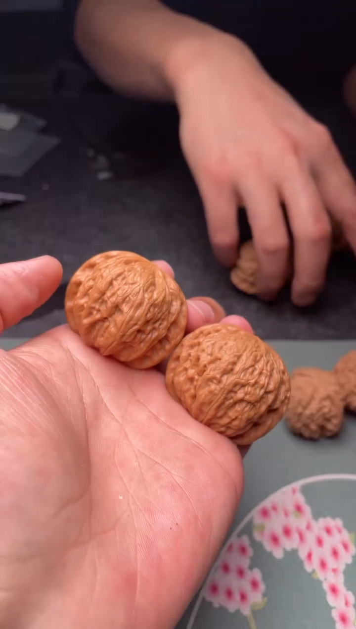 把件文玩核桃a237 铁锤42尺