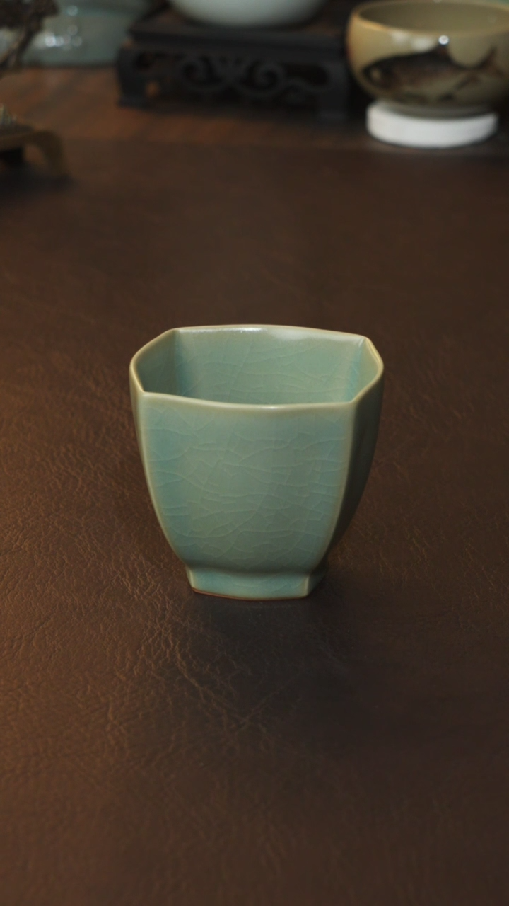 【闪购商品】杯宣宝汝瓷原矿原釉