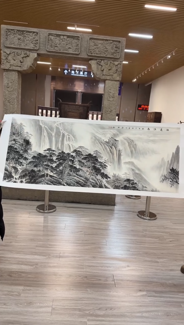 国画66赵隆轩美术馆李庆兴老师作品