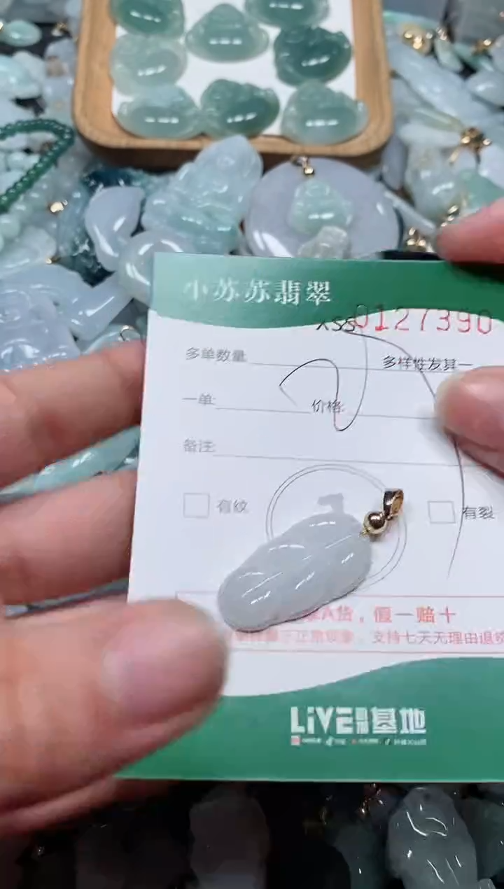 【闪购商品】翡翠颈饰未镶嵌闪购商品0127390