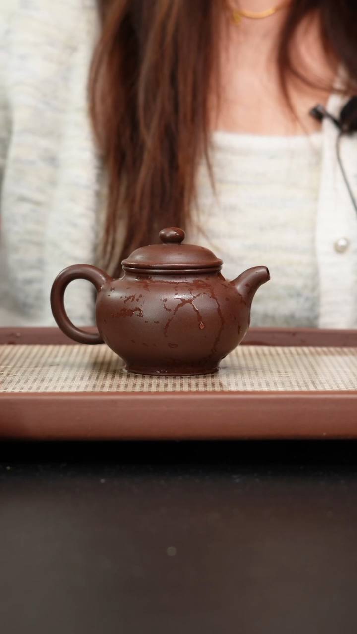 【闪购商品】紫砂茶壶全手工铁芯老紫掇只
