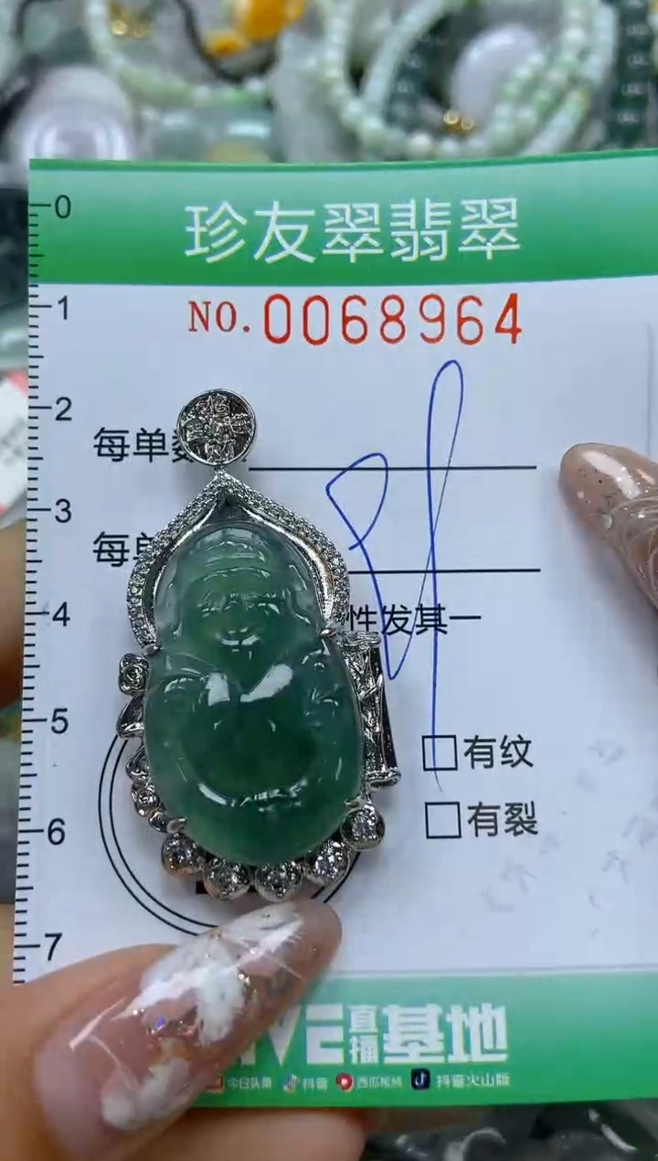 【闪购商品】翡翠颈饰未镶嵌闪购商品0068964