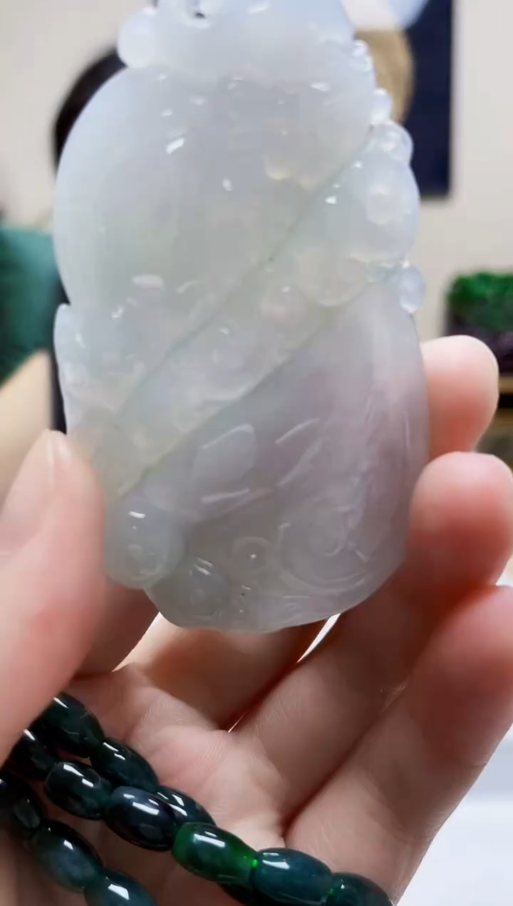 未镶嵌定制翡翠吊坠304