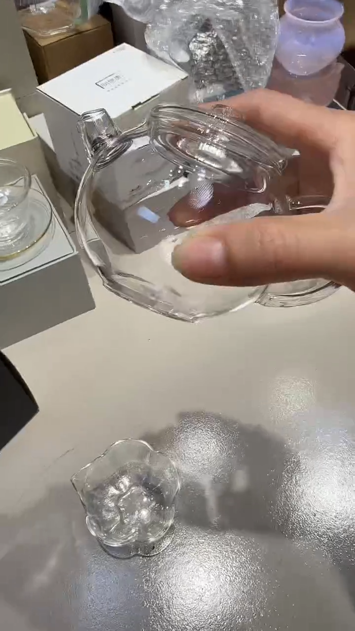 全度透明泡茶壶  