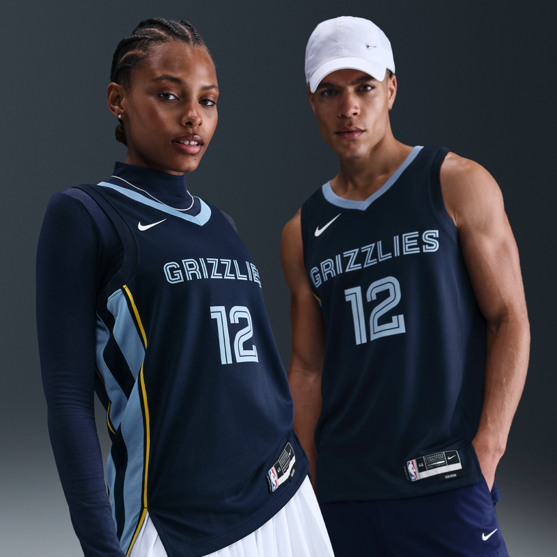 孟菲斯灰熊队男子透气速干球衣轻便Nike Dri-FIT NBA DN2010