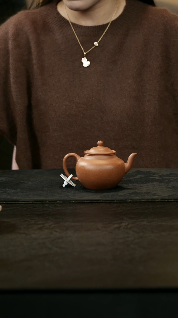 茶壶紫砂全手玉成窑思源壶160cc