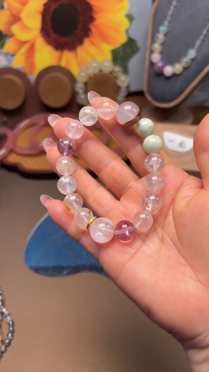 未镶嵌手链水晶一*?1