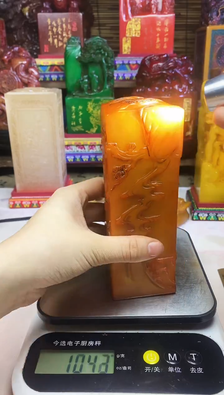 寿山石印石纯天然石料