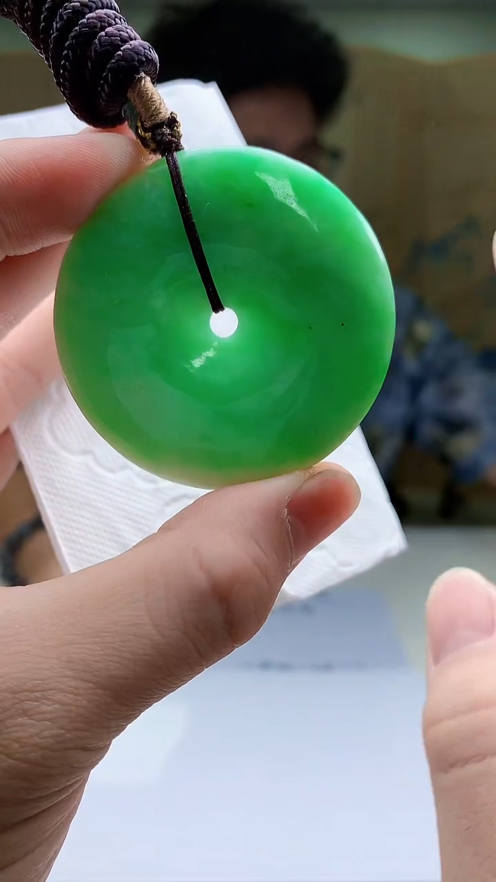 【闪购商品】定制翡翠未镶嵌4688bb-毛货挂件17