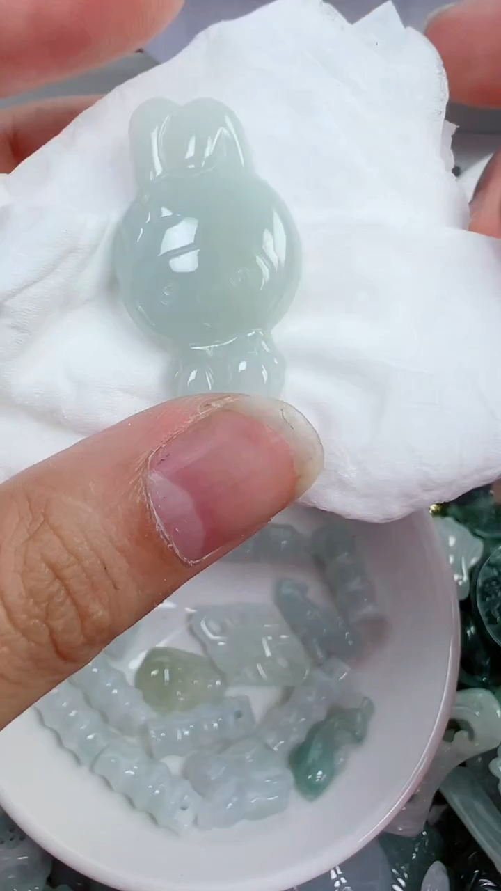 散珠翡翠1091号链接，A货翡翠