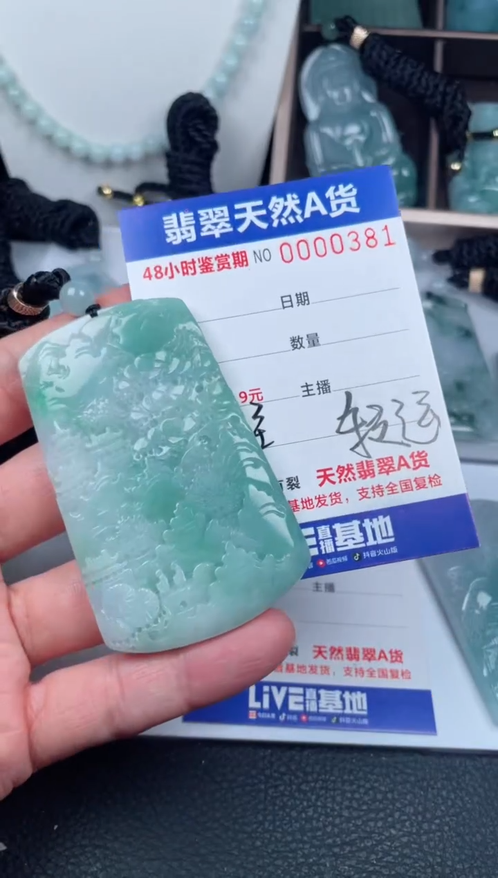 【闪购商品】翡翠颈饰未镶嵌         