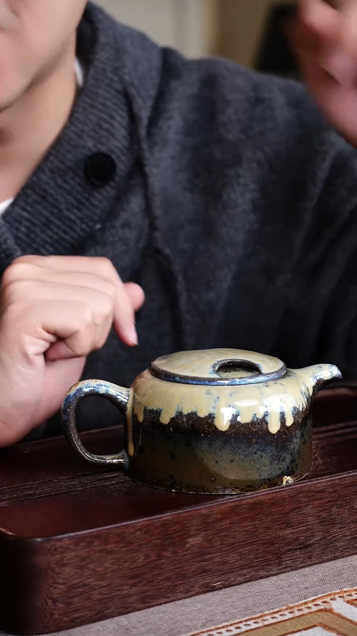 茶壶紫砂紫砂柴燒