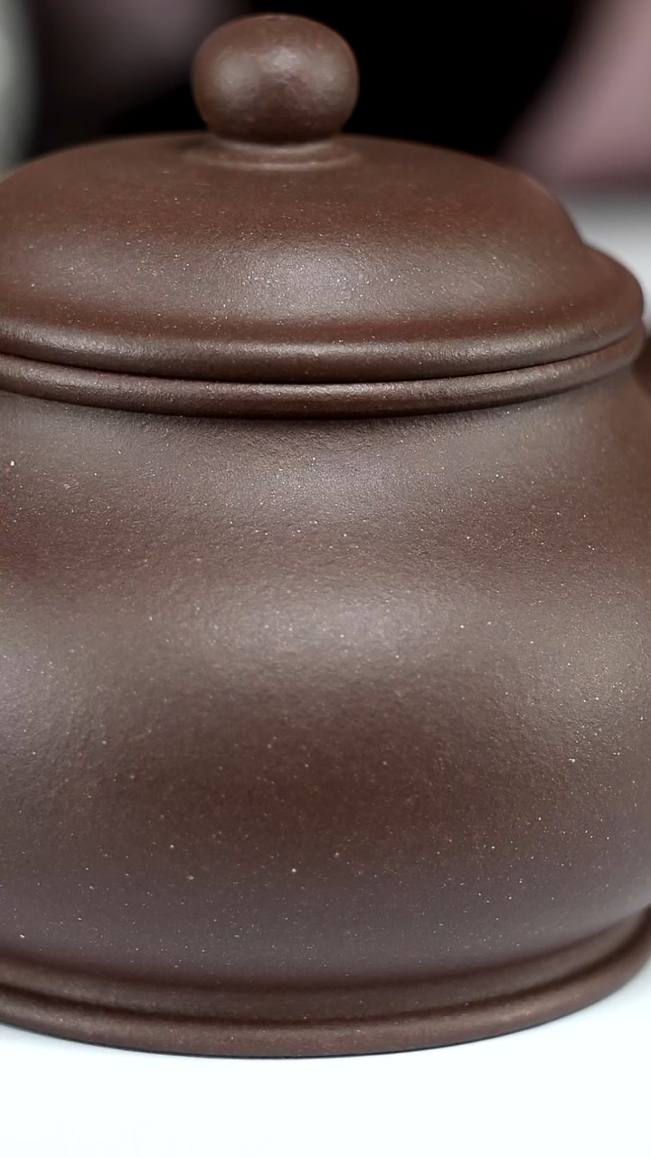 【闪购商品】紫泥茶壶底槽青170毫升