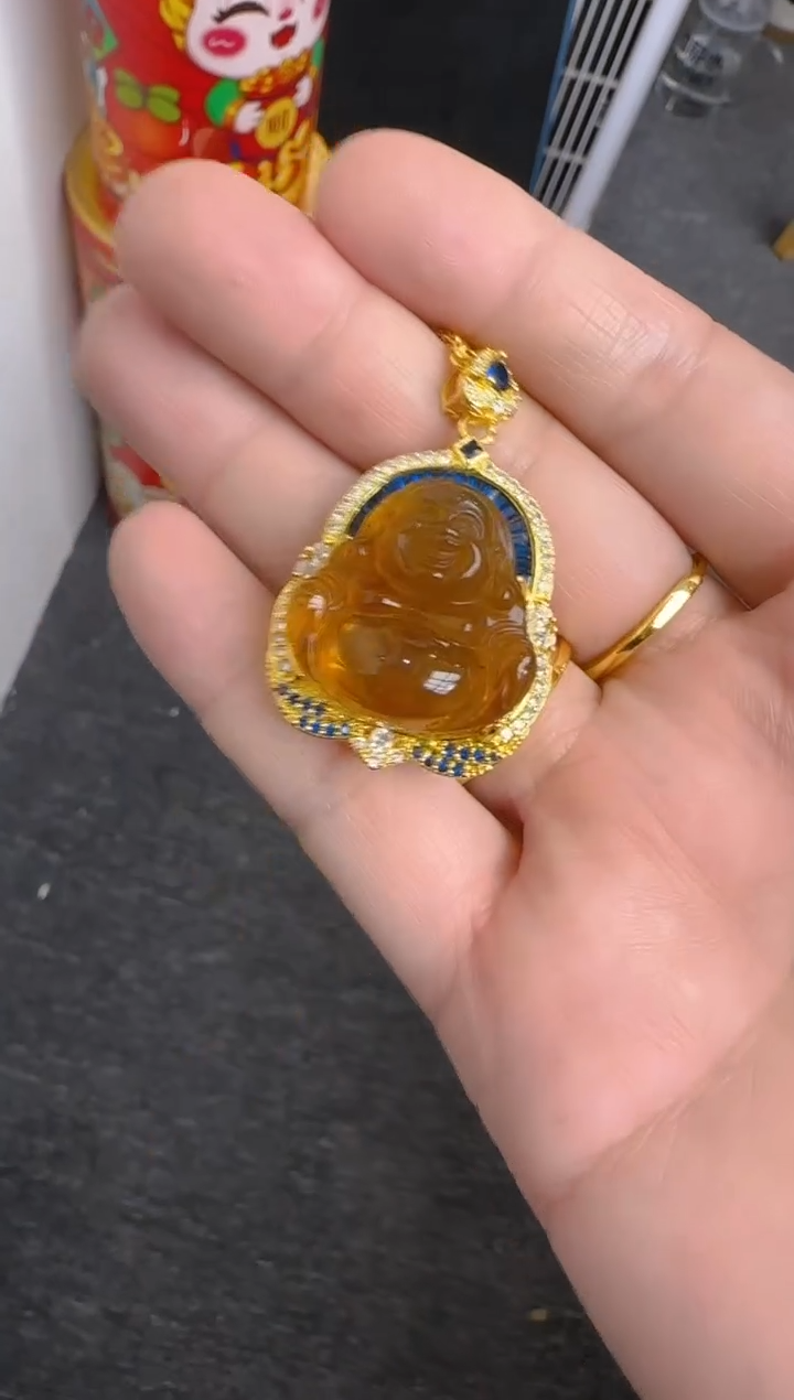 【闪购商品】琥珀裸石未镶嵌吊坠