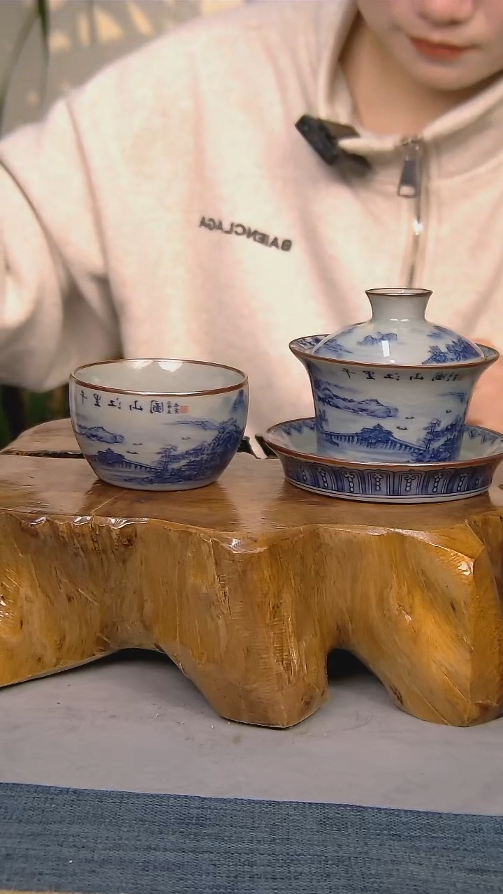 【闪购商品】简装家用款2件套 陶瓷家用茶具系列