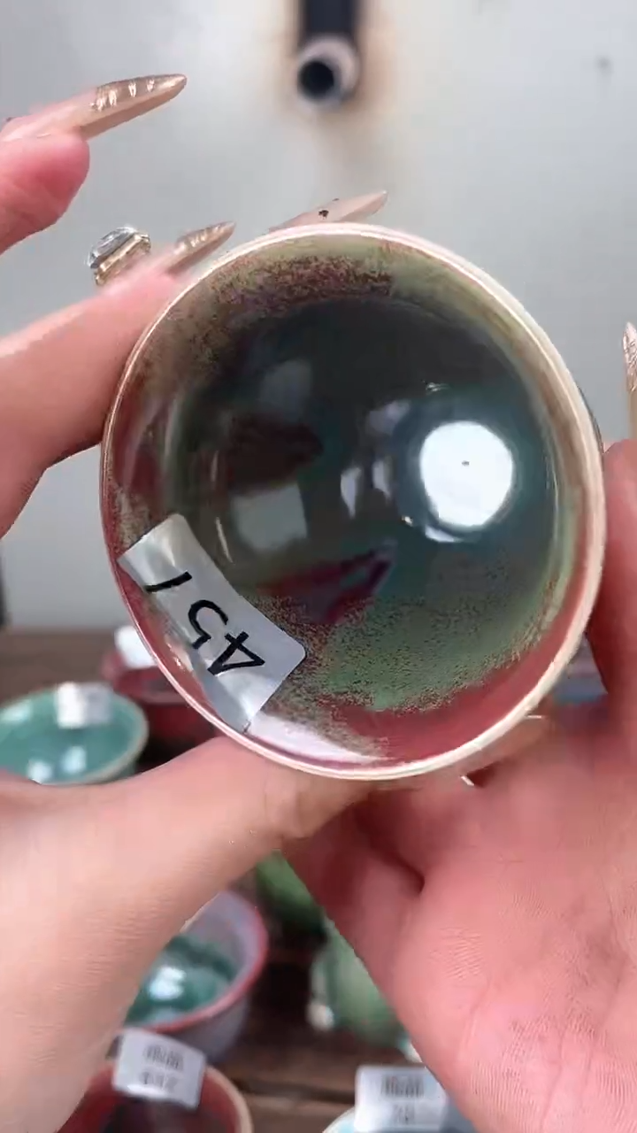 【闪购商品】摆件钧瓷手工茶器窑变