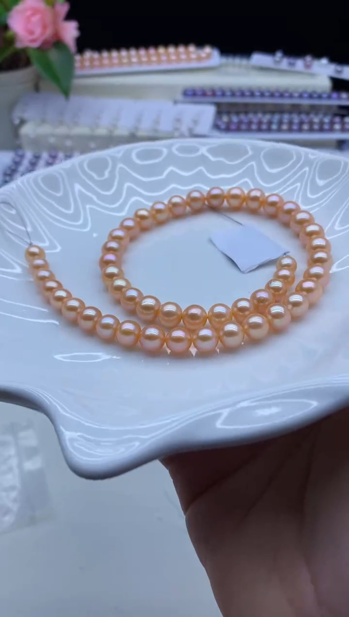 【闪购商品】淡水珍珠颈饰未镶嵌淡水珍珠项链