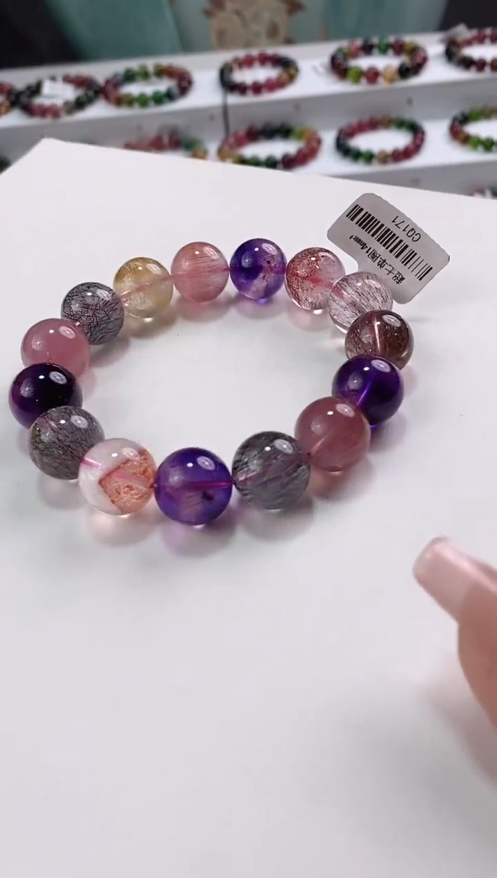 【闪购商品】水晶超七单圈14*未镶嵌多人多样性发其一