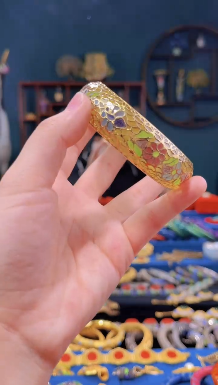 【闪购商品】脱胎手镯香槟色圈口59-63